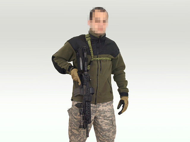 Tactical one-point Bungee-Tragegurt - Schwarz [8FIELDS] 3