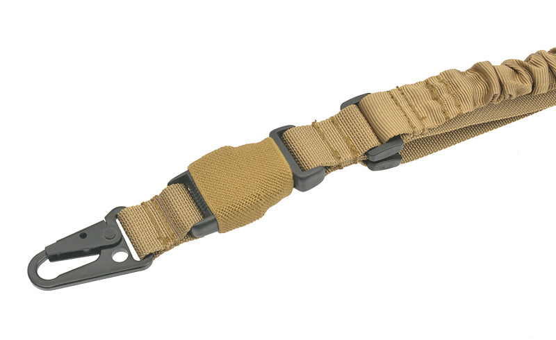 CQB Tragegurt 1 point mit elastic cord - 01 - Tan [8FIELDS] 3