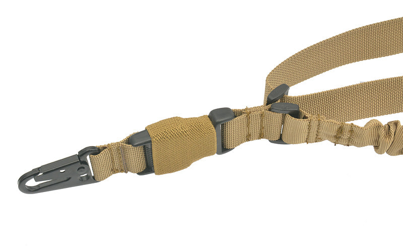 CQB Tragegurt 1 point mit elastic cord - 01 - Tan [8FIELDS] 4