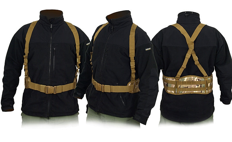 gepolstert patrol belt mit suspenders - Multicamo [8FIELDS] 1