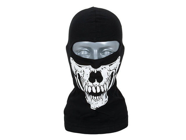 Gear-Zubehör SKULL balaclava type C - Schwarz [8FIELDS] 1
