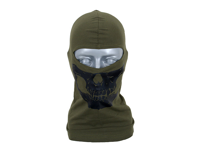 Gear-Zubehör SKULL Balaclava Typ G - Oliv [8FIELDS] 1
