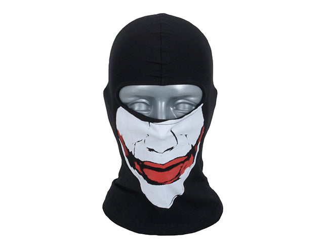 Gear-Zubehör SMILE Balaclava Typ JOKER - Schwarz [8FIELDS] 1