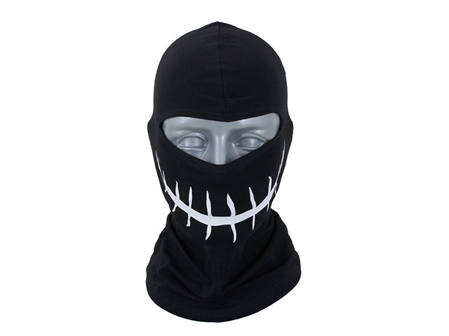 Gear-Zubehör SMILE Balaclava Typ S - Schwarz [8FIELDS] 1