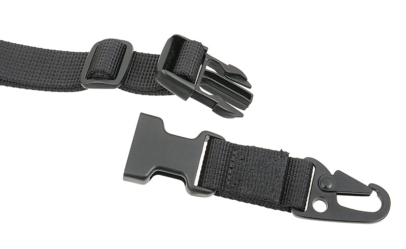 Two-point quick-adjustable tactical sling - black [8FIELDS] 2