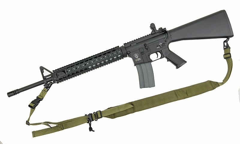 Two-point quick-adjustable tactical sling - olive [8FIELDS] 3