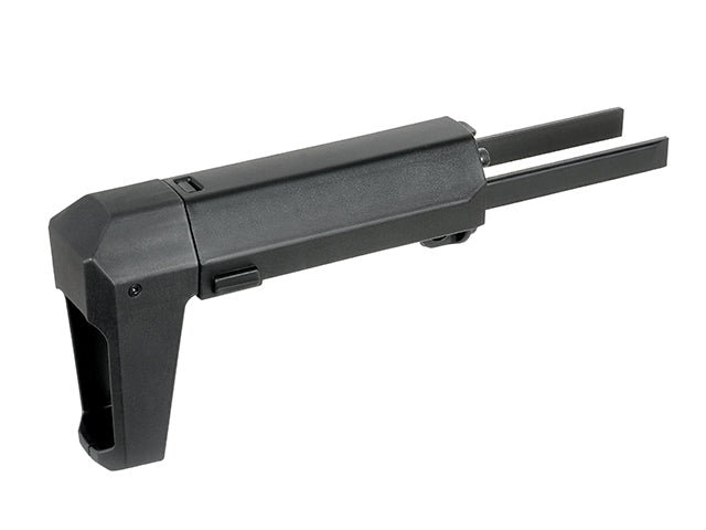 Telescopic PDW stock für AR15/M4 - Schwarz [DE] 4