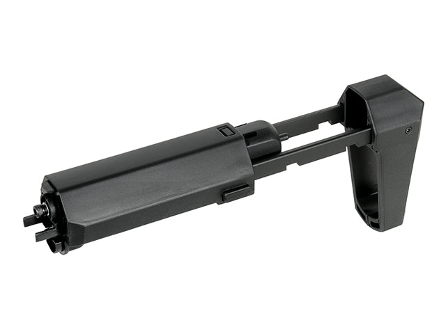 Telescopic PDW stock für AR15/M4 - Schwarz [DE] 5
