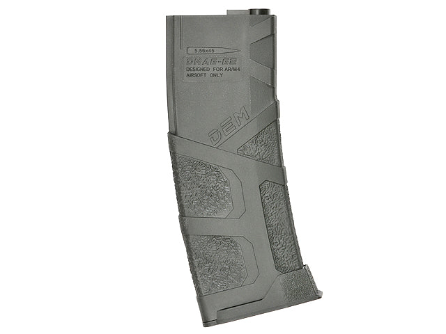 Double Eagle M4/AR15 Polymer Mid-Cap-Magazin 210 BBs Dark Earth