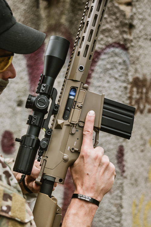 Steel Mid-Cap-Magazin 130bbs für SR25/AR10 - Schwarz [EC] 7