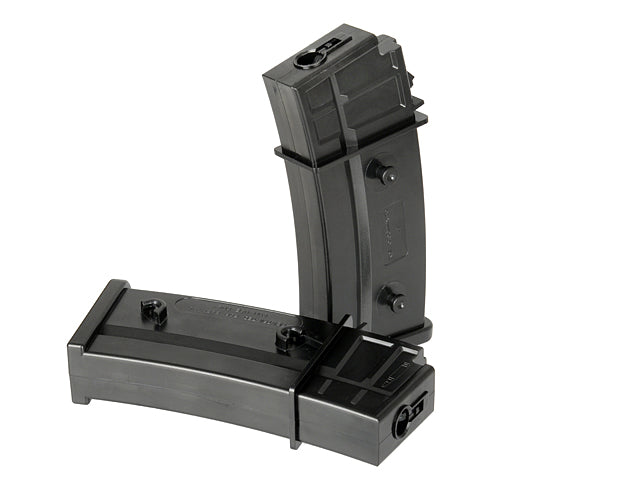 G608 Mid-Cap-Magazin 100 BBs (2er-Box) Schwarz