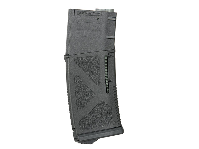 M4/AR15 Mid-Cap-Magazin 30/130 BBs M4/M16 Schwarz