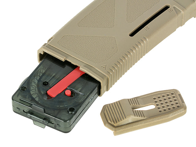 POLYMER M4/M16 30/130RDS VARIABLE-CAP Magazin - Tan [ARCTURUS] 7