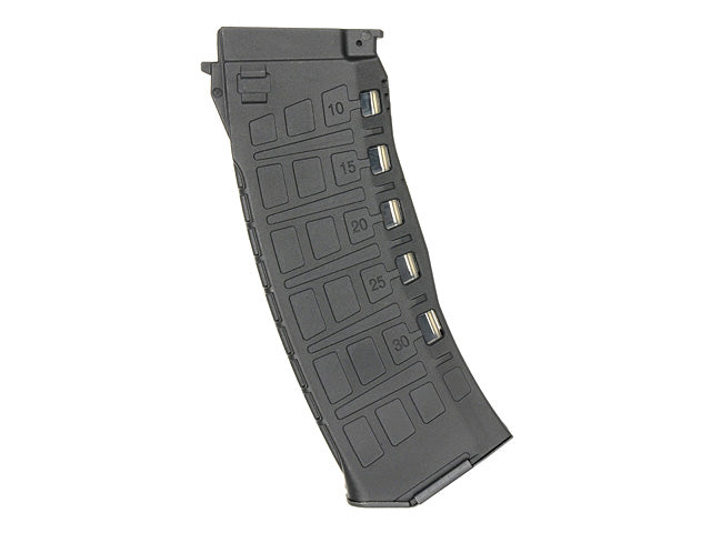 AK12 Mid-Cap-Magazin 30/130 BBs AK/RPK Schwarz