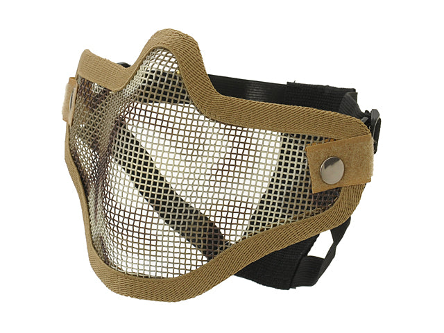 Stahl-Mesh-Halbmaske V.1 - Coyote/Camo [WOSPORT] 1