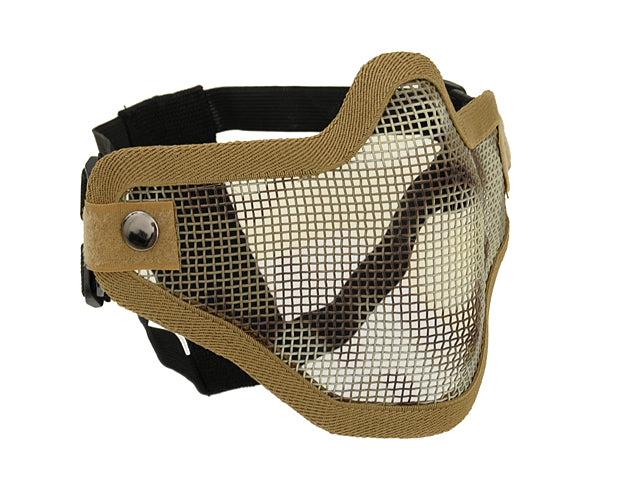 Stahl-Mesh-Halbmaske V.1 - Coyote/Camo [WOSPORT] 2
