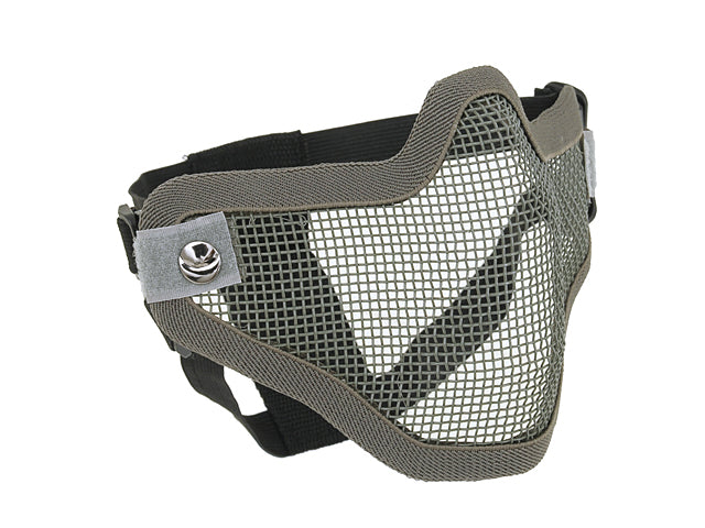 Steel Protective Half Face Maske V.1 - Grau [WOSPORT] 2