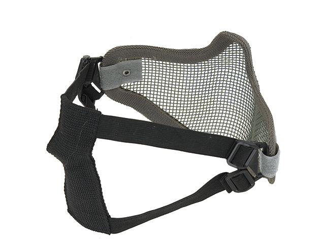 Steel Protective Half Face Maske V.1 - Grau [WOSPORT] 3
