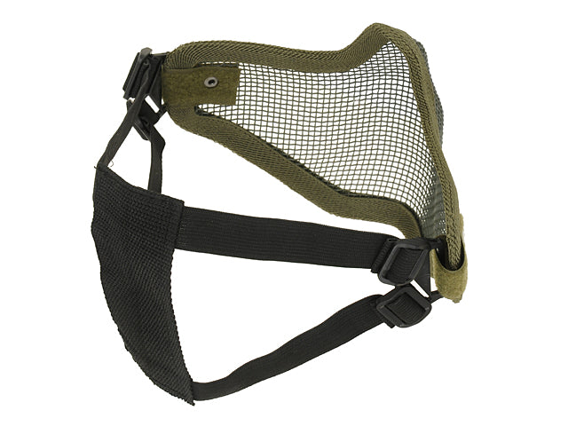 Steel Protective Half Face Maske V.1 - Oliv [WOSPORT] 3