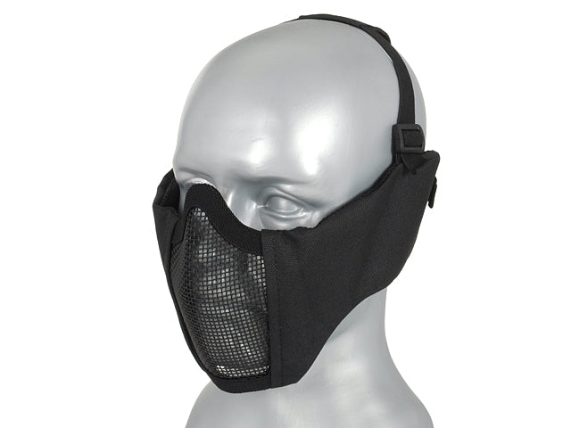 Half-Face-Mesh-Maske 2.0 (Protection Ear Version) - Schwarz [PJ] 2