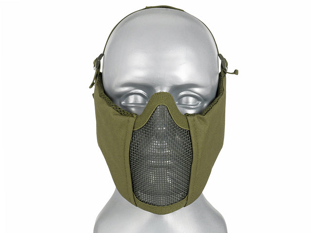 Half-Face-Mesh-Maske 2.0 (Protection Ear Version) - Oliv [PJ] 1