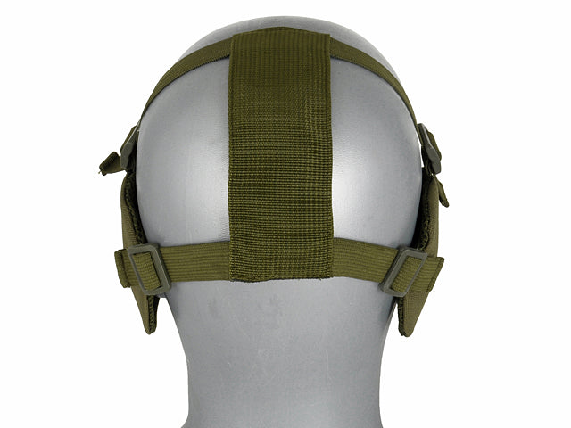 Half-Face-Mesh-Maske 2.0 (Protection Ear Version) - Oliv [PJ] 3