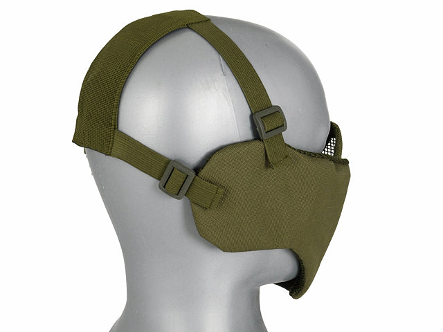 Half-Face-Mesh-Maske 2.0 (Protection Ear Version) - Oliv [PJ] 4