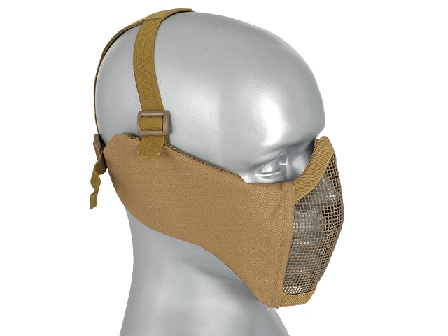Half-Face-Mesh-Maske 2.0 (Protection Ear Version) - Tan [PJ] 5