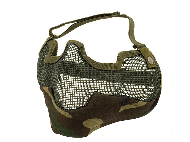 Big steel protective Maske V.2 - Woodland [WOSPORT] 1