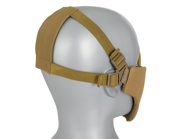 Half-Face-Mesh-Maske 2.0 - Tan [WOSPORT] 4