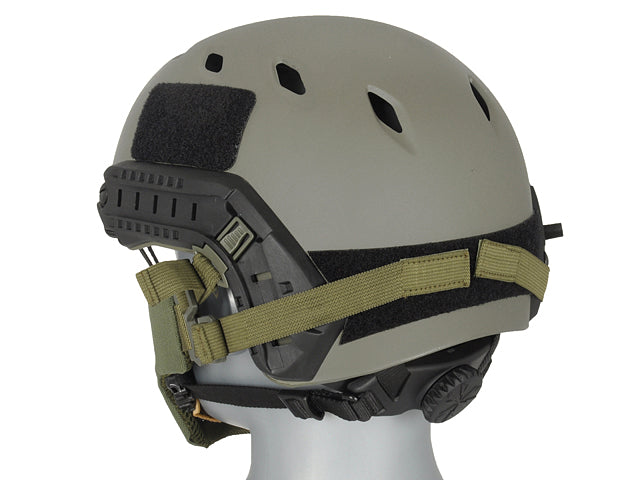 Half-Face-Mesh-Maske 2.0 (Fast Helm Version) - Oliv [PJ] 5