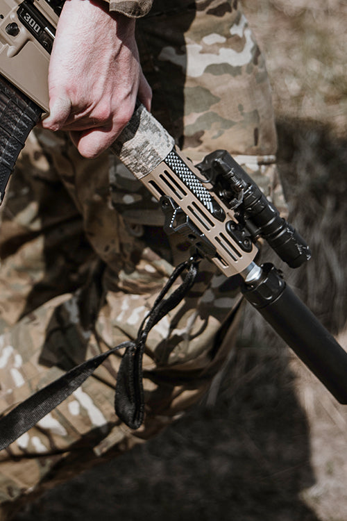 Anbauteil Triangle Handstop M-LOK/KEYMOD - Schwarz [M-ETAL] 5