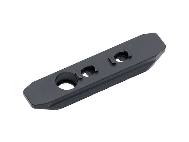 3-slot aluminium Schiene M-LOK/KEYMOD - Schwarz [WADSN] 2