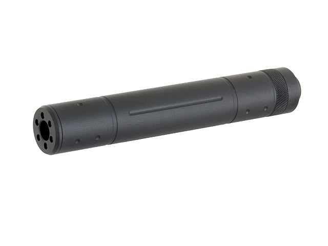 195x30mm Dummy Dummy-Schalldämpfer Schwarz