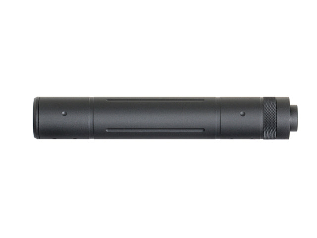 195x30mm Dummy Dummy-Schalldämpfer Schwarz