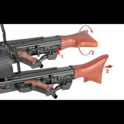 AGM MG42 Full Metal AEG - Real Wood (<0,5 J)