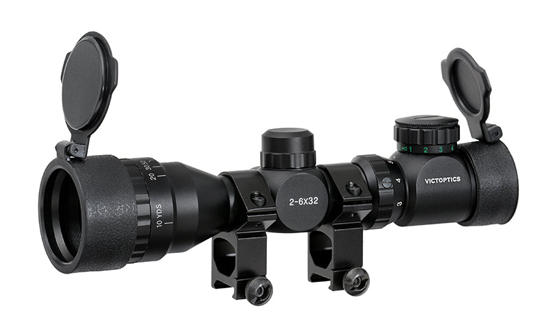 Victoptics 2-6x32AOE Compact Scope - Black [Vector Optics] 1