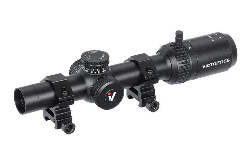 Victoptics ZOD 1‑4×20IR LPVO Zielfernrohr – Schwarz