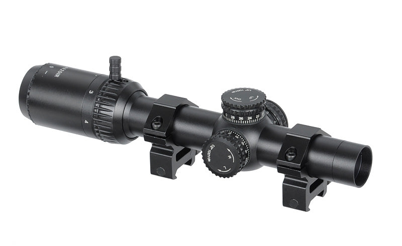 Victoptics ZOD 1‑4×20IR LPVO Zielfernrohr – Schwarz