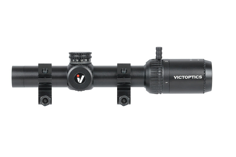 Victoptics ZOD 1‑4×20IR LPVO Zielfernrohr – Schwarz