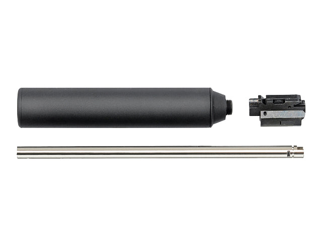 PX001 Schalldämpfer & Extended Lauf Set Schwarz