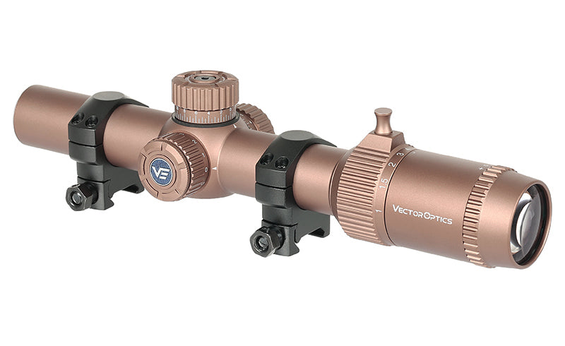 Forester 1-8x24 SFP LPVO Zielfernrohr - FDE [Vector Optics]