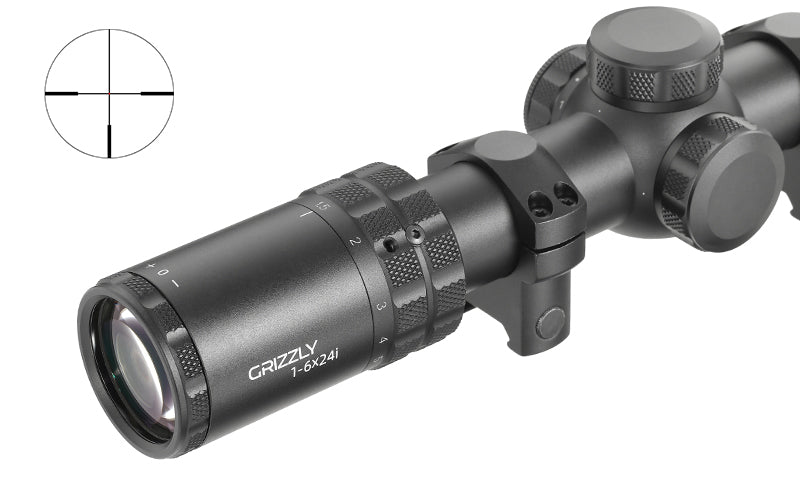 Grizzly 1-6x24i HD Fiber LPVO Zielfernrohr [Vector Optics] 6
