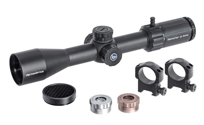 MARKSMAN 3.5-10X44 Zielfernrohr - Schwarz [Vector Optics] 10