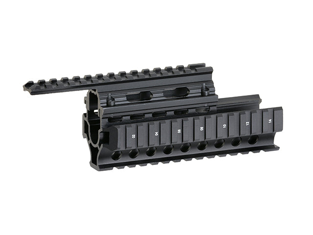 AK Handguard RIS Quad Schiene System [Vector Optics]