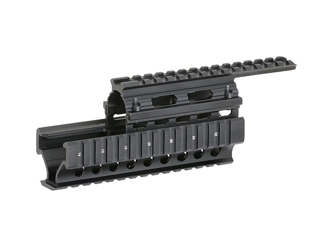 AK Handguard RIS Quad Schiene System [Vector Optics] 4