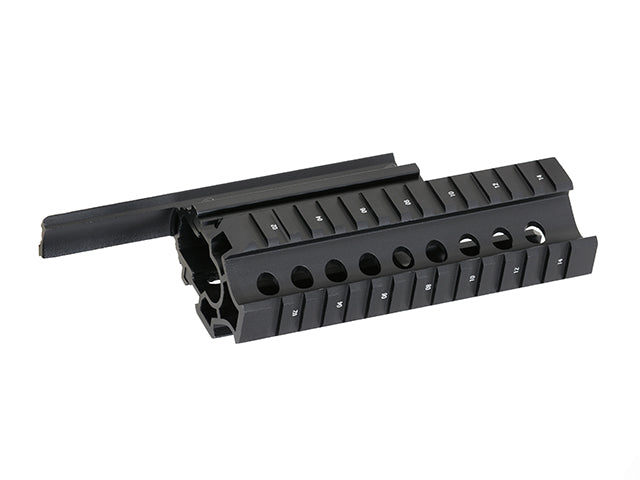AK Handguard RIS Quad Schiene System [Vector Optics] 6