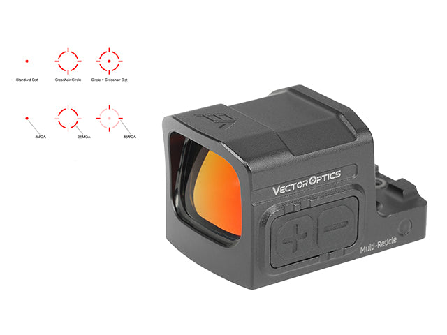 Montagezubehör Frenzy FA 1x17x20 MRT Aspheric Lens EDC Rotpunktvisier [Vector Optics] 7
