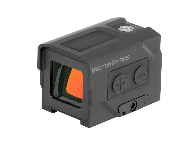 Rotpunktvisier Micro Rot-dot Frenzy Plus 1x18x20 Solar Power - Schwarz [Vector Optics] 4