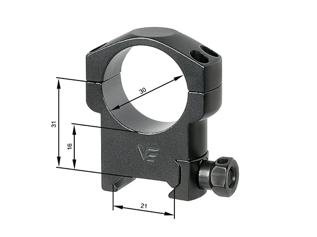 hoch Montageringe 30mm [Vector Optics] 2